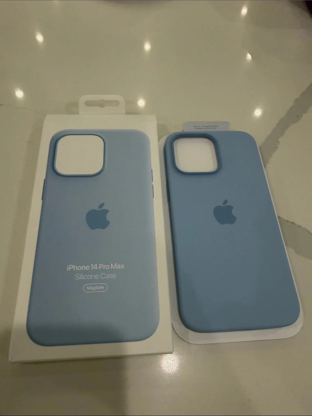 Apple iPhone 14 Pro Max Silicone Case - Light Blue